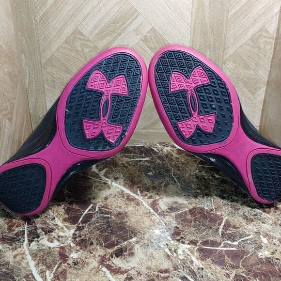 Under armour micro g black/tropical women size 8.5 - Picture 4 of 10
